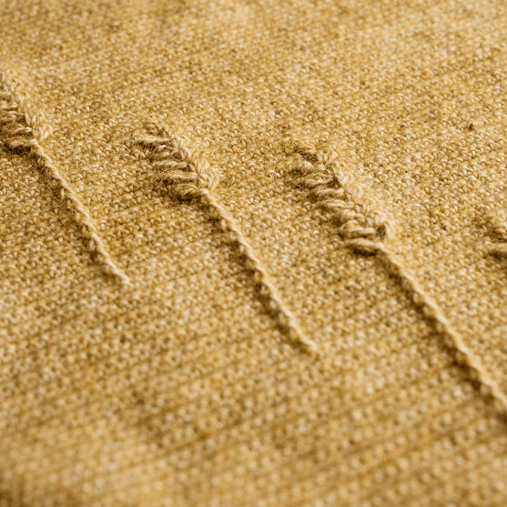 Heart of Gold - Châle Triangulaire Texturé
11