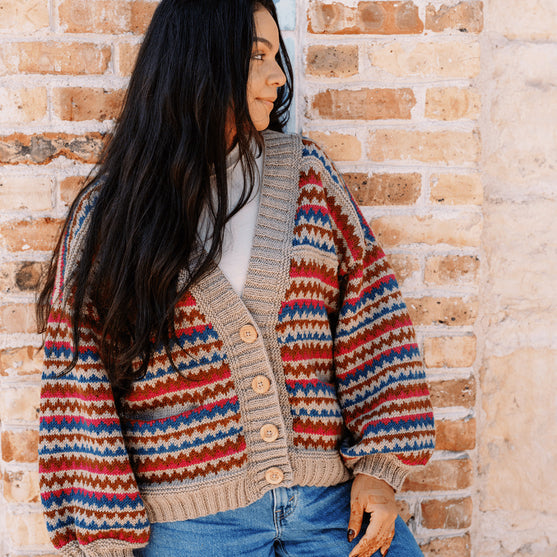 Ottolie - Gilet Chevron avec Poches
3