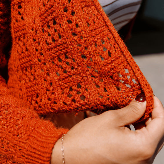 Timanfaya - Lace Cardigan
7