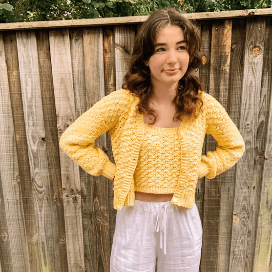 Conch - Cardigan and Top
12