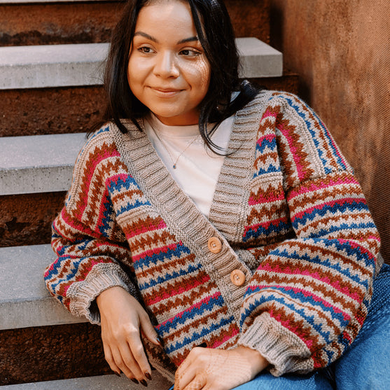 Ottolie - Gilet Chevron avec Poches
2