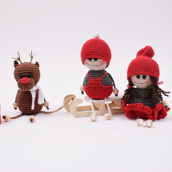 Crocheted Elf Kids
2