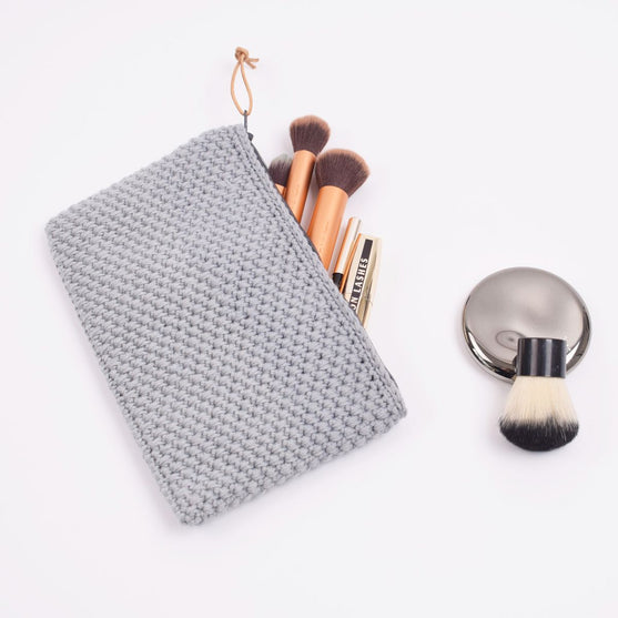 Trousse de toilette crochetée
2