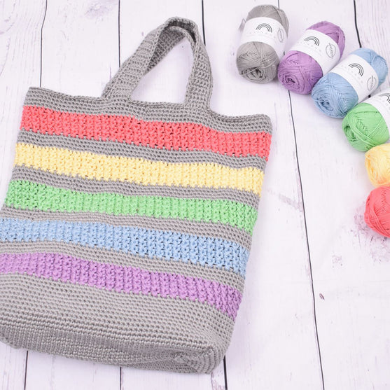 Summertime Shopping Bag - Rainbow
1