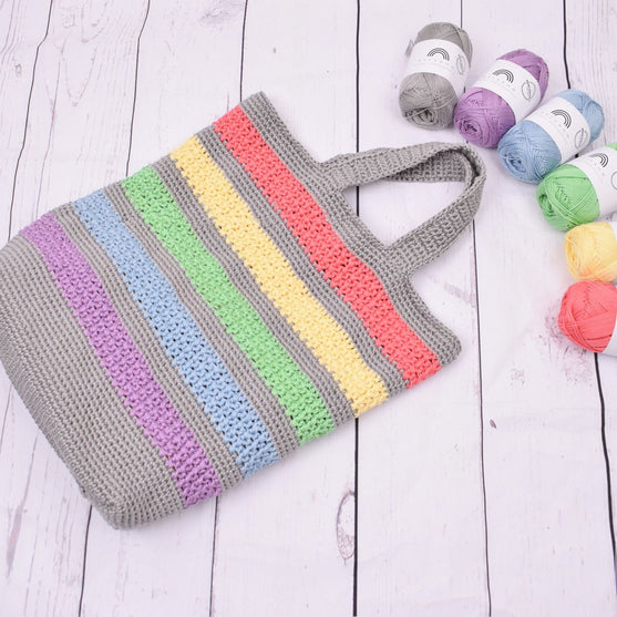 Summertime Shopping Bag - Rainbow
2