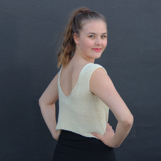 Chemisier - dos plongeant
3