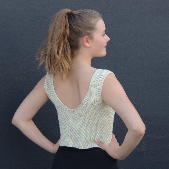 Chemisier - dos plongeant
4