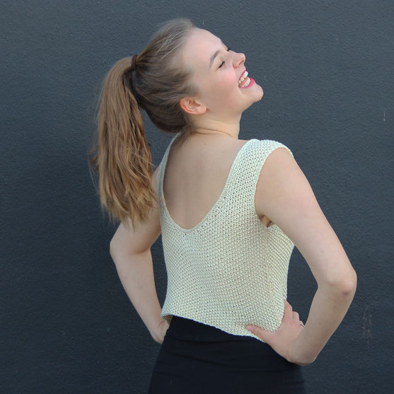 Chemisier - dos plongeant
5