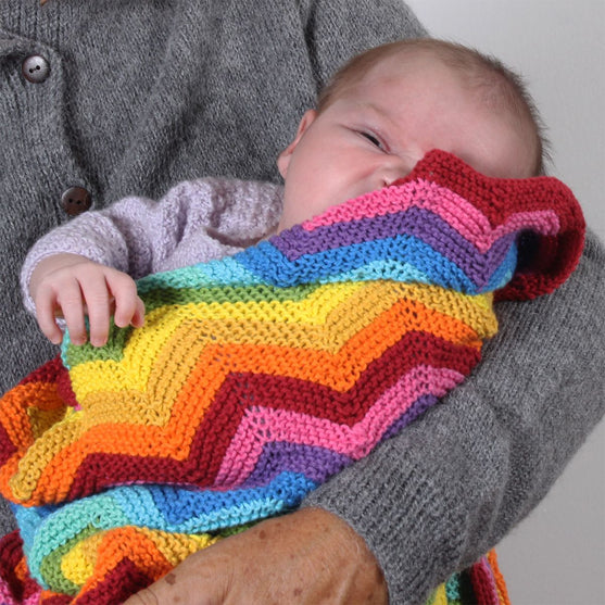 Super Rainbow Swaddle Blanket
4