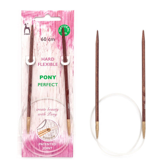 Perfect circular needle – 23.6 inches (60 cm) - Pony
1