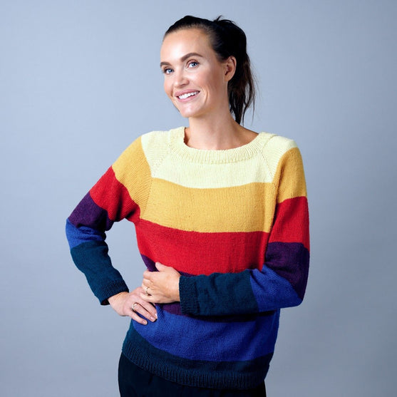 June Rainbow Sweater
2