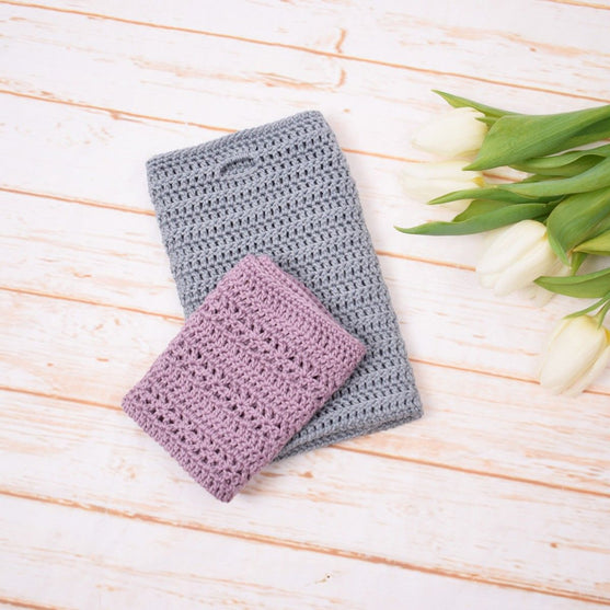 Romantic - Serviette de cuisine au crochet
3