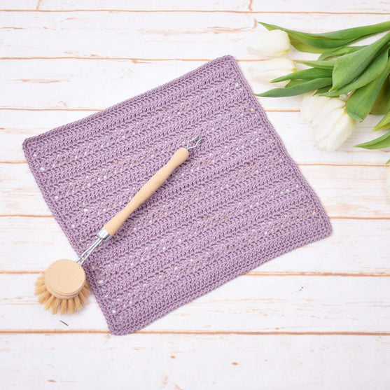 Romantic - Serviette de cuisine au crochet
4