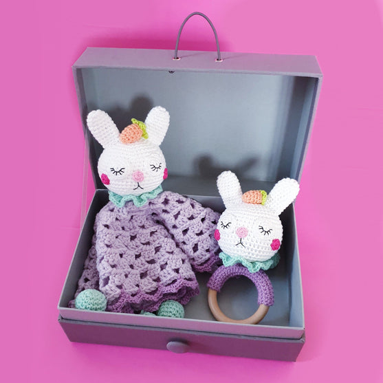 Lapin Kawaii - Doudou plat
4