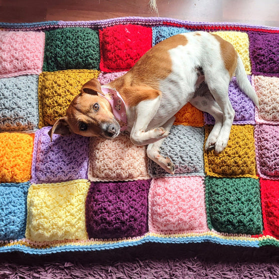 Soft Squares - Padded Throw
7