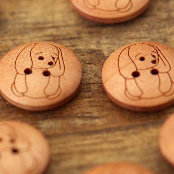 Animal buttons - 17 mm - Go Handmade
3