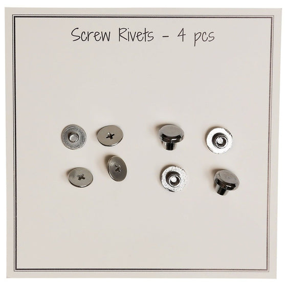 Screw Rivets - 6 mm - Go Handmade
1