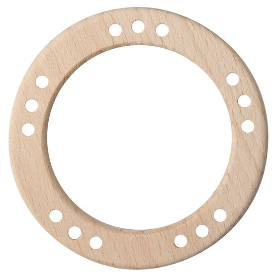 Wooden Ring with Holes - Go Handmade
1