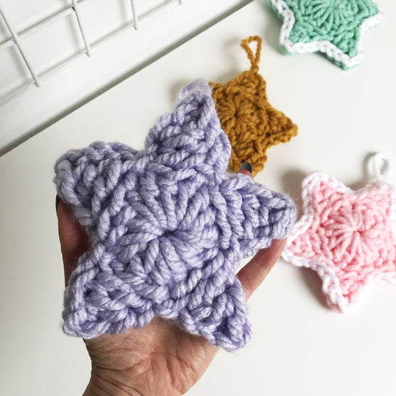 Padded Stars - Christmas Decoration
5