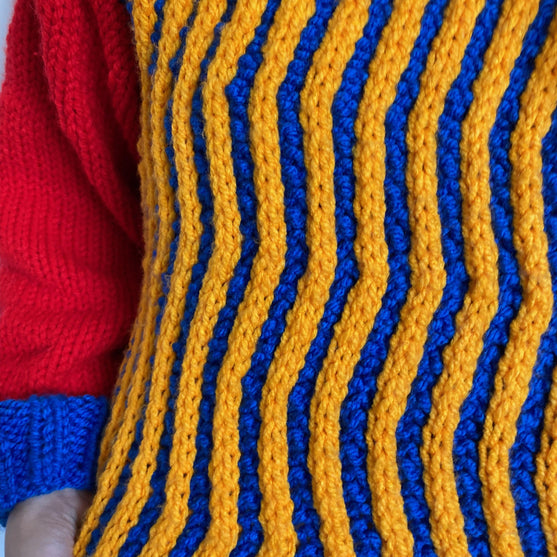 Big Zig - Cable knit sweater
3