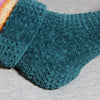 Canapé chaussettes - Chaussettes crochetées
4
