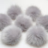 Pompon - Gris, small/10 cm - Go Handmade
2