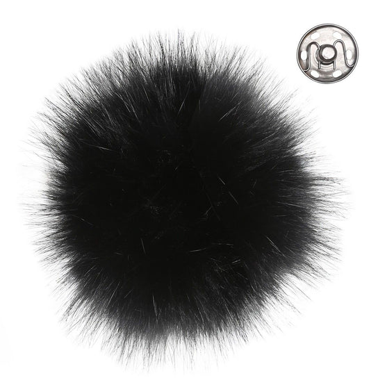 Pompon - Noir - Go Handmade
1