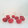 Cupcakes with cherries
4
