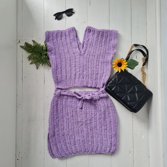 Lauren - Débardeur et jupe
1