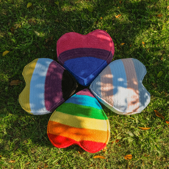Trans Pride - Heart Pillow
3