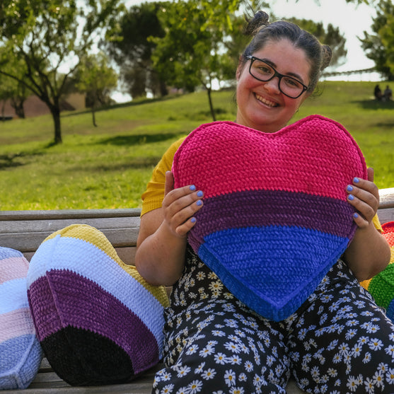 Trans Pride - Heart Pillow
5