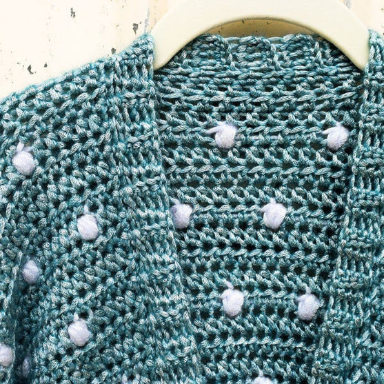 Cotton Candy Dot - Children’s Cardigan
3