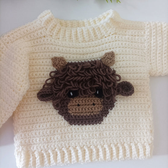 Highland Cow - Children’s Jumper
7