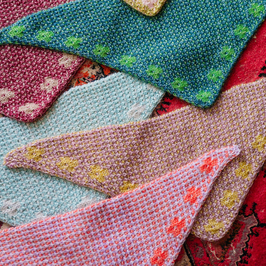 Pressed Flowers Kerchief - Mosaic Bandana