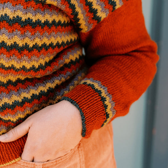 Lurdes - Chevron Pullover
8