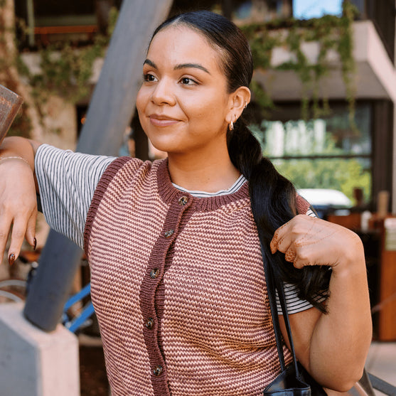 Bittern - Striped Vest
2