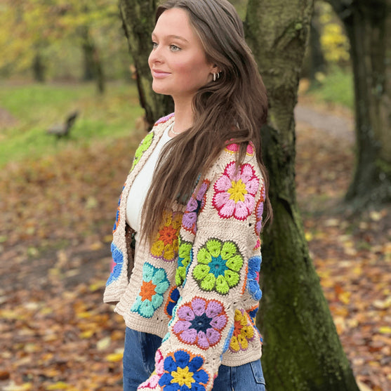 Frieda African Flower - Cardigan
3