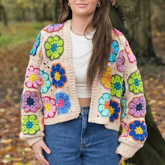 Frieda African Flower - Cardigan
4
