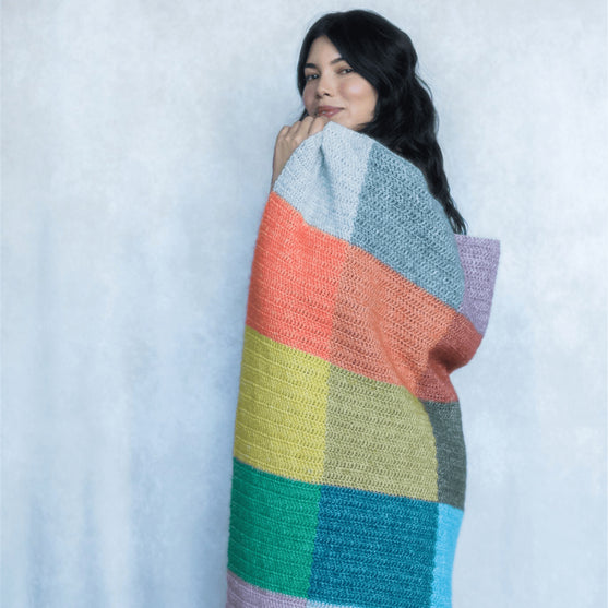 Simultaneous Contrast - Color Block Blanket
3
