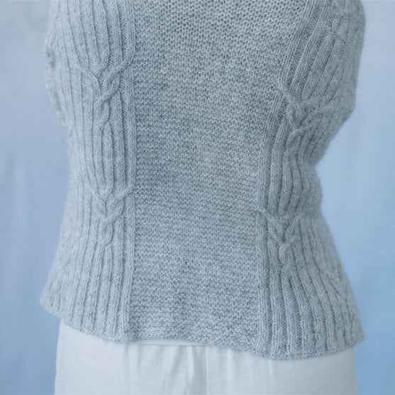 Cloudbusting - Gilet torsadé
4