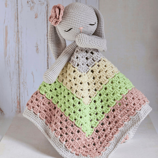 Retro Bunny Love - Hochet et Doudou
3