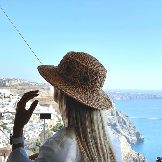 Daisy Boater Hat
5