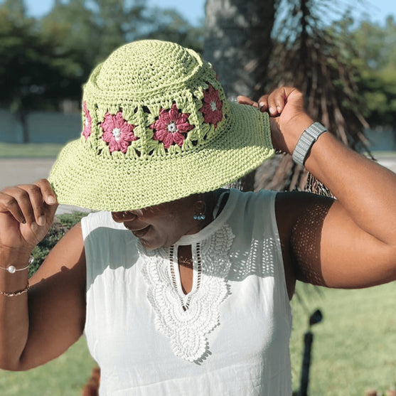 Daisy Boater Hat
13