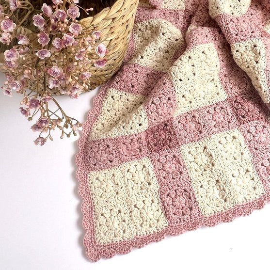 Heirloom Bloom - Couverture Bébé
5
