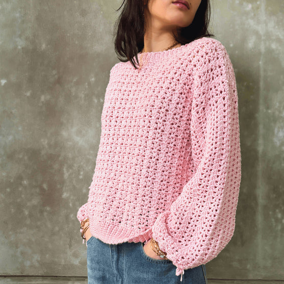 Everyday Happy Pink Sweater
3