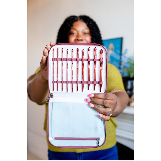 Set de crochets tunisiens interchangeables - Hobbii X TL Yarn Crafts
2