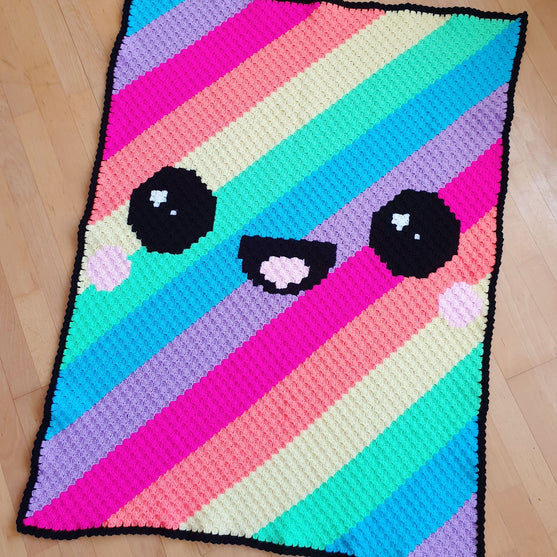 Kawaii Rainbow - Blanket
1