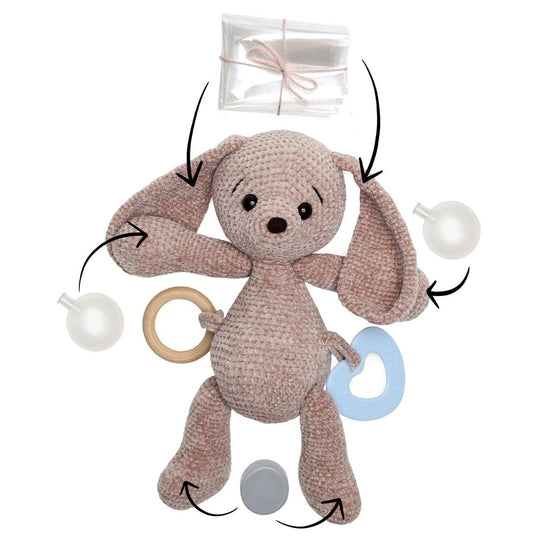 Lapin sensoriel - Bohème Velvet “fine”
4