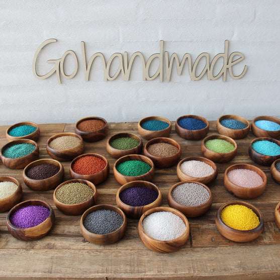 Perles en verre - 30g - Go Handmade
7