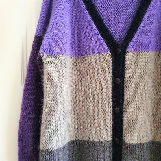 Brede Striber - Cardigan Long
3